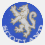 scotland badge stickers