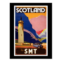Scotland By SMT Post Cards