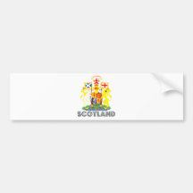 Scotland Coat of Arms Bumper Stickers