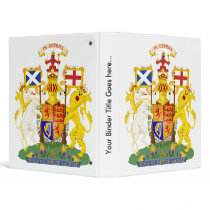 Scotland Coat of Arms detail 3 Ring Binders