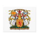 Scotland Coat of Arms (large) Postcard
