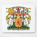 Scotland Coat of Arms Mousepad