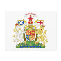 Scotland Coat of Arms Postcard