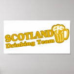 Scotland Drinking Team Posters