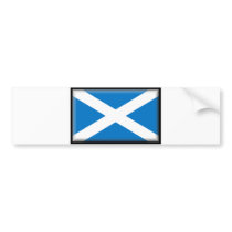 Scotland Flag bumper stickers by jacinto888 Scotland Flag bumper stickers