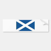 Scotland Flag Bumper Stickers