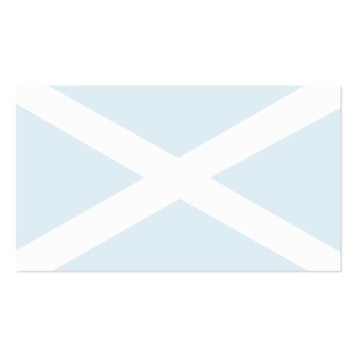 Scotland Flag Business Card (back side)