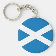 Scotland Flag Key Chain