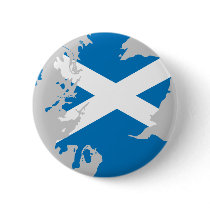 Scotland flag map pinback buttons