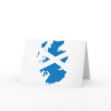 Scotland flag map cards by FlagStore Scotland flag map cards