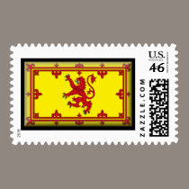 Scotland Flag stamps
