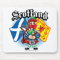 Scotland Flags and Piper mousepads by fightcancertees Scotland Flags and Piper mousepads