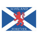 Scotland Forever Lion Rampant Flag posters