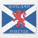 Scotland Forever Lion Rampant Mousepad by memphisto Scotland Forever Lion Rampant Mousepad