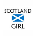 SCOTLAND GIRL t-shirts