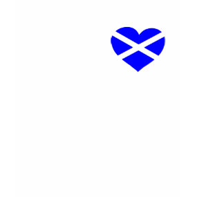 Scotland heart design t-shirt or sweatshirt shirt