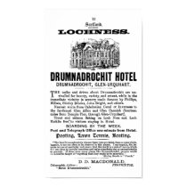 Scotland Lochness Drumnadrochit Hotel Advert