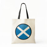 Scotland quality Flag Circle Tote Bags