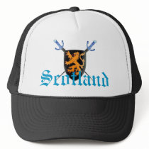 Scotland Rampant Lion Cross Swords... - Customized hats by MistaSCARY Scotland Rampant Lion Cross Swords... - Customized hats