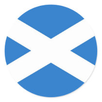 Scotland Round Sticker