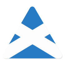 scotland triangle sticker