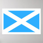 Scotland(Traditional), United Kingdom flag Print