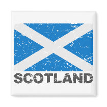 Scotland Vintage Flag magnets