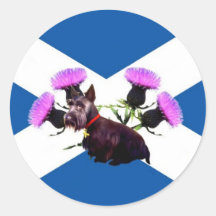Scotland's Scottish Terrier Sticker