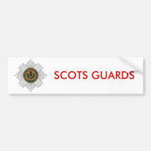 Scots Guards Bumper Stickers