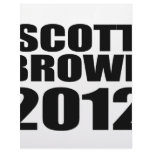 Scott Brown 2012 Customized Letterhead