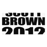 Scott Brown 2012 Customized Photo Card
