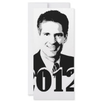 SCOTT BROWN 2012 PERSONALIZED RACK CARD