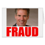 Scott Brown = FRAUD Cards