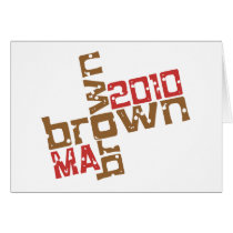 Scott Brown - MA 2010 Greeting Card