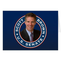 Scott Brown U.S. Senate Greeting Cards