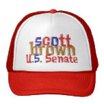 Scott Brown U.S. Senate - Congress SOS Trucker Hats
