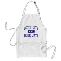 Scott City Blue Jays Middle Scott City aprons by customteamsportswear Scott City Blue Jays Middle Scott City aprons