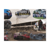 Scott County Free Fair postcards