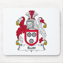 Scott Family Crest mousepads by coatsofarms Scott Family Crest mousepads
