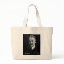 Scott Fitzgerald "Love/Beginning" Quote Gifts Etc Tote Bag