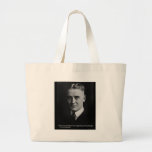 Scott Fitzgerald "Love/Beginning" Quote Gifts Etc Tote Bag