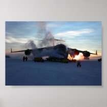 Scott in Antartic Poster