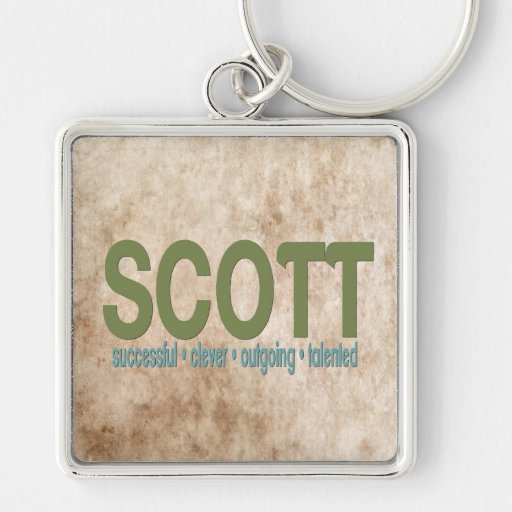  Scott Name Meaning Keychain Zazzle