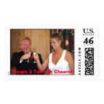 Scott & Tammy, Cheers! postage