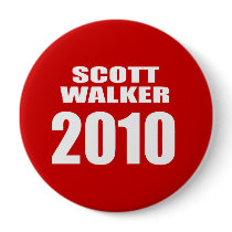 SCOTT WALKER FOR GOVERNOR buttons