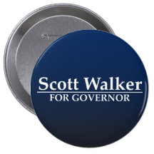 Scott Walker for Governor Pins