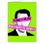 Scott Walker Plutocracy in the USA Greeting Cards