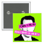 Scott Walker Plutocracy in the USA Pinback Button