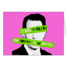Scott Walker The "Dubya" in Wisconsin Cards