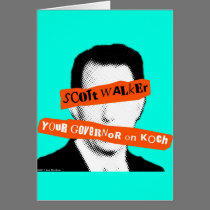 Scott Walker Your Governor on Koch cards